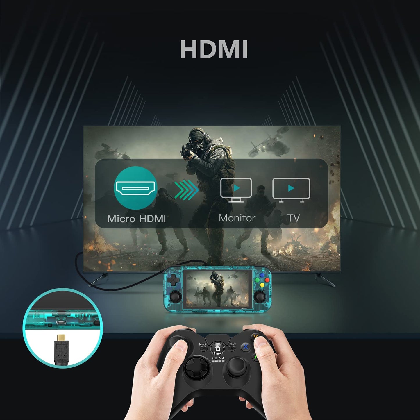 Retroid Pocket 3 Plus Retro Game Handheld Console