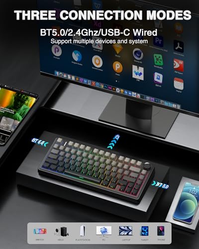 AULA F75 Pro Wireless Mechanical Keyboard