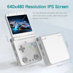 MIYOO Flip V2 Retro Handheld Game Console