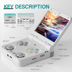 MIYOO Flip V2 Retro Handheld Game Console