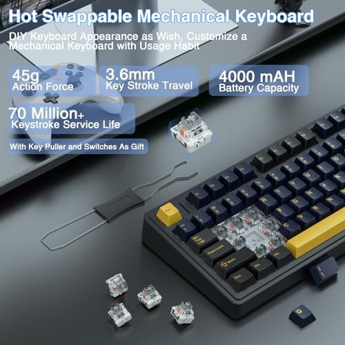 AULA F75 Wireless Mechanical Keyboard