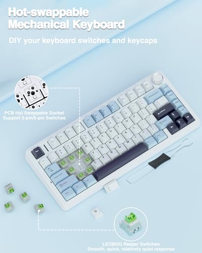 AULA F75 Wireless Mechanical Keyboard