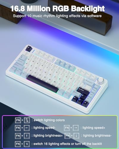 AULA F75 Wireless Mechanical Keyboard